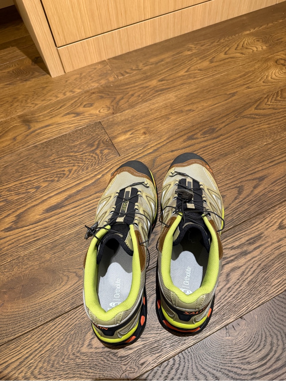 Salomon XT Quest Sneakers in Olive - M10.5 - Picture 5 of 7